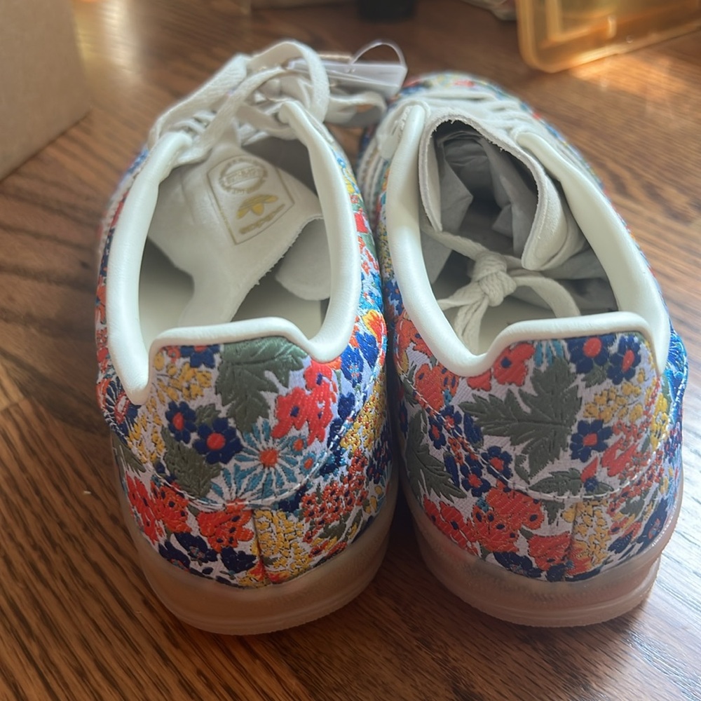 New liberty of London adidas gazelle shoes - Picture 8 of 12